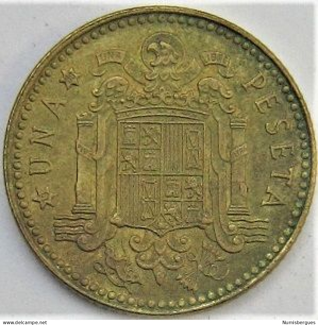 Pièce De Monnaie 1 Peseta 1980 - 1 Peseta