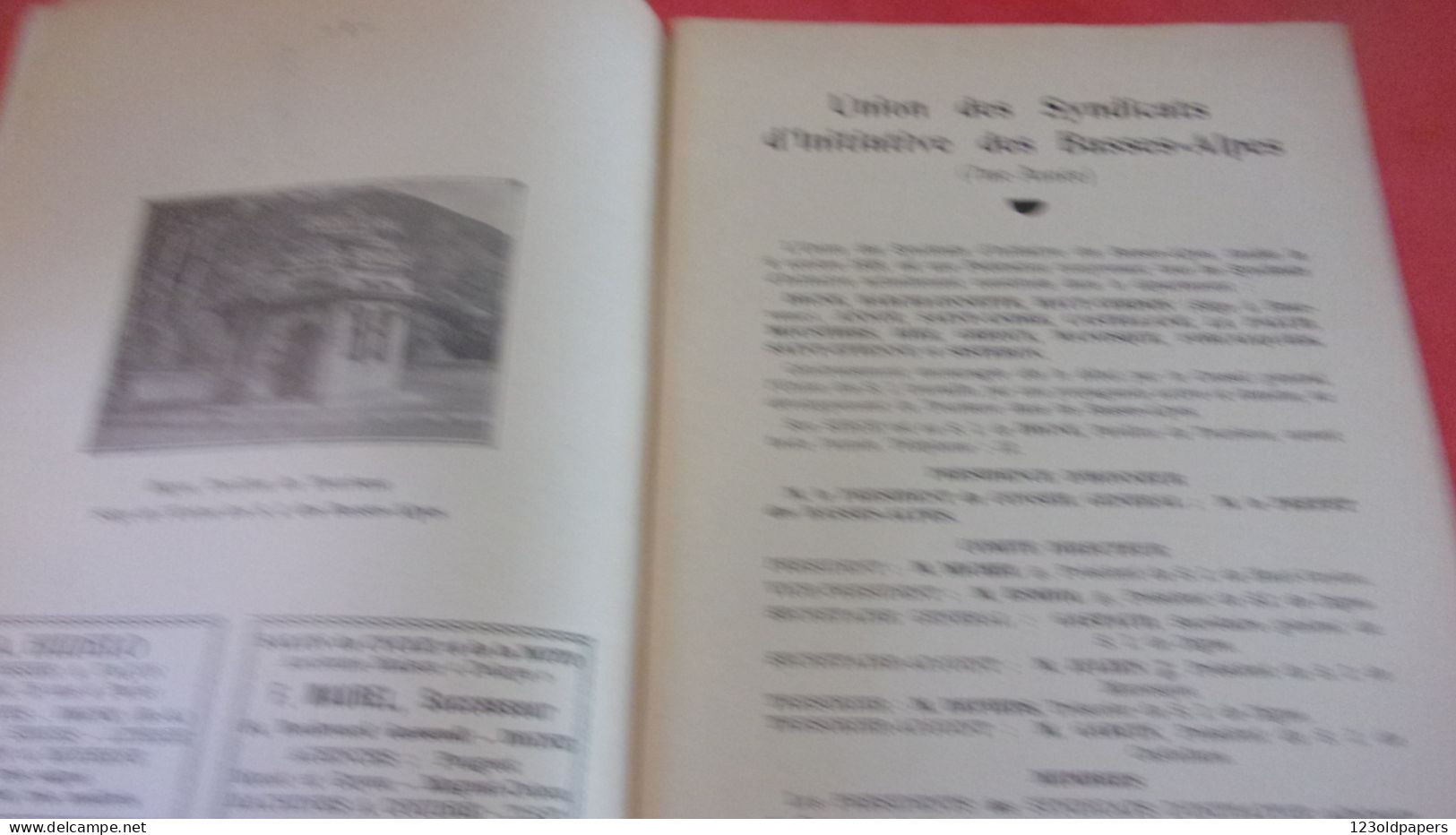 DEPLIANT 1936 LA HAUTE PROVENCE TOURISTIQUE LES BASSES ALPES DIGNE GREOUX MANOSQUE - Tourism Brochures