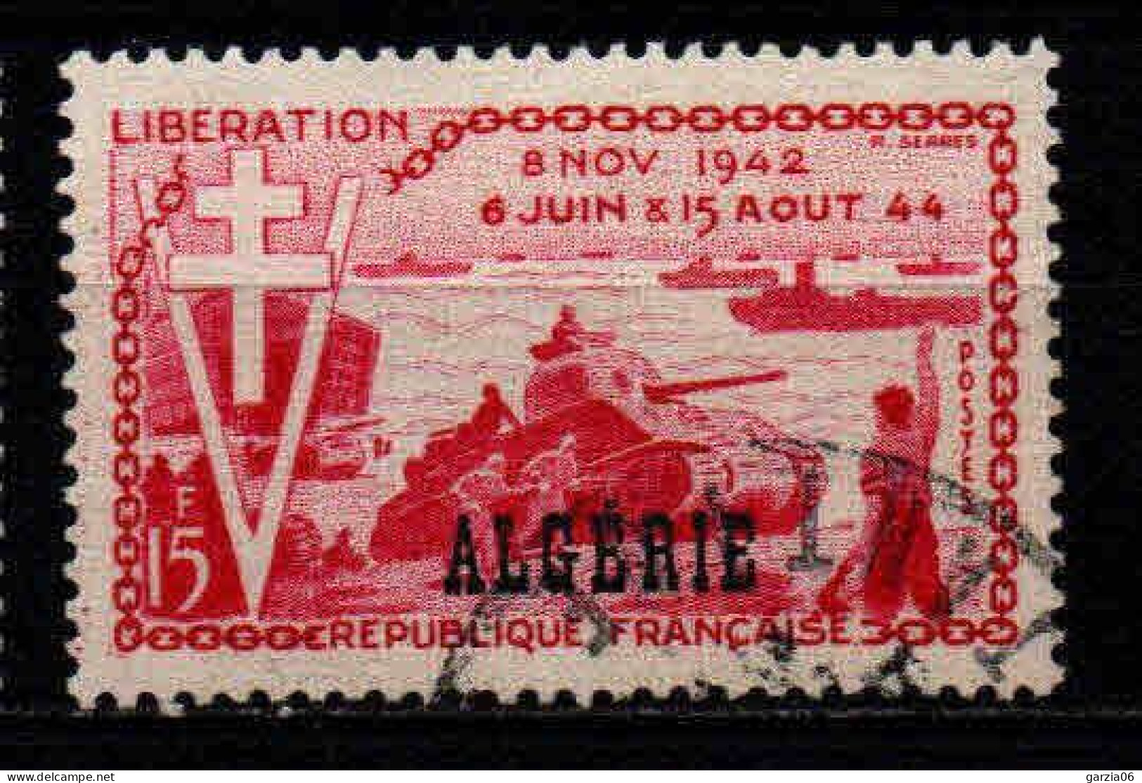 Algérie - 1954 - Anniversaire De La Libération   - N° 312 -  Oblit  - Used - Oblitérés