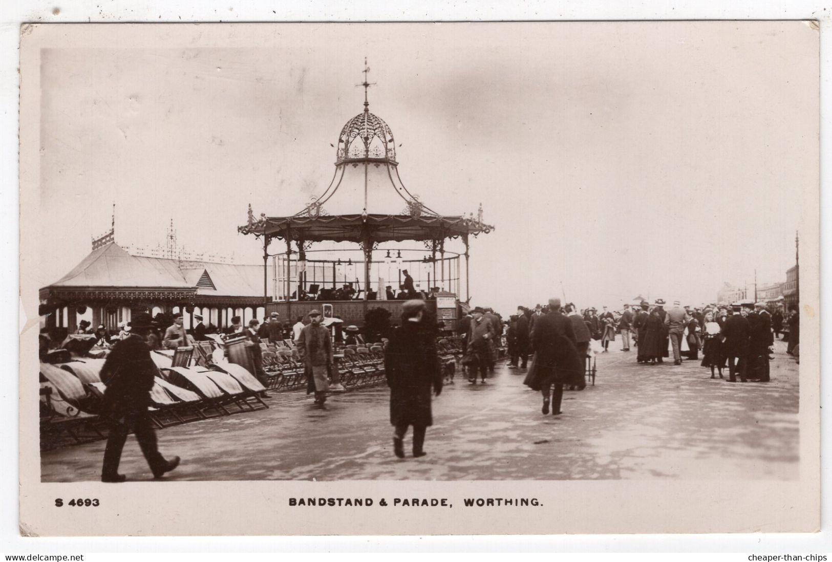 WORTHING - Bandstand & Parade - Kingsway S 4693 - Worthing