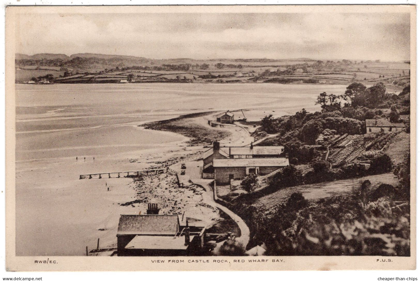 RED WHARF BAY - View From Castle Rock - Frith RWB/EC - Anglesey
