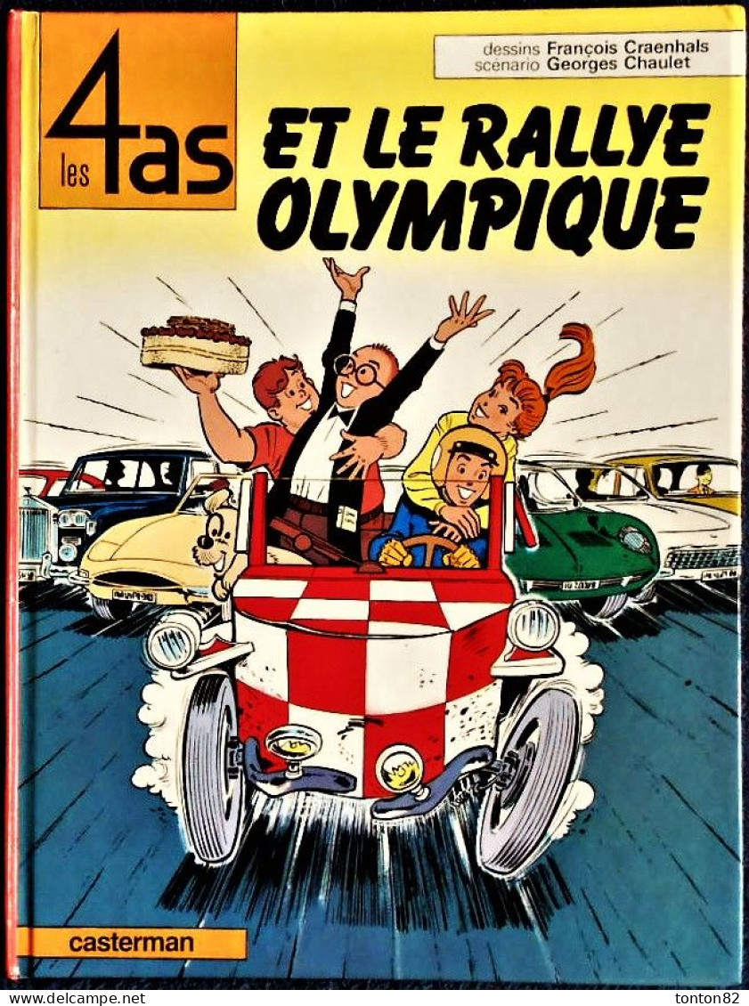 Chaulet / Craenhals - Les 4 As Et Le Rallye Olympique - Casterman - ( 1985 ) . - 4 As, Les