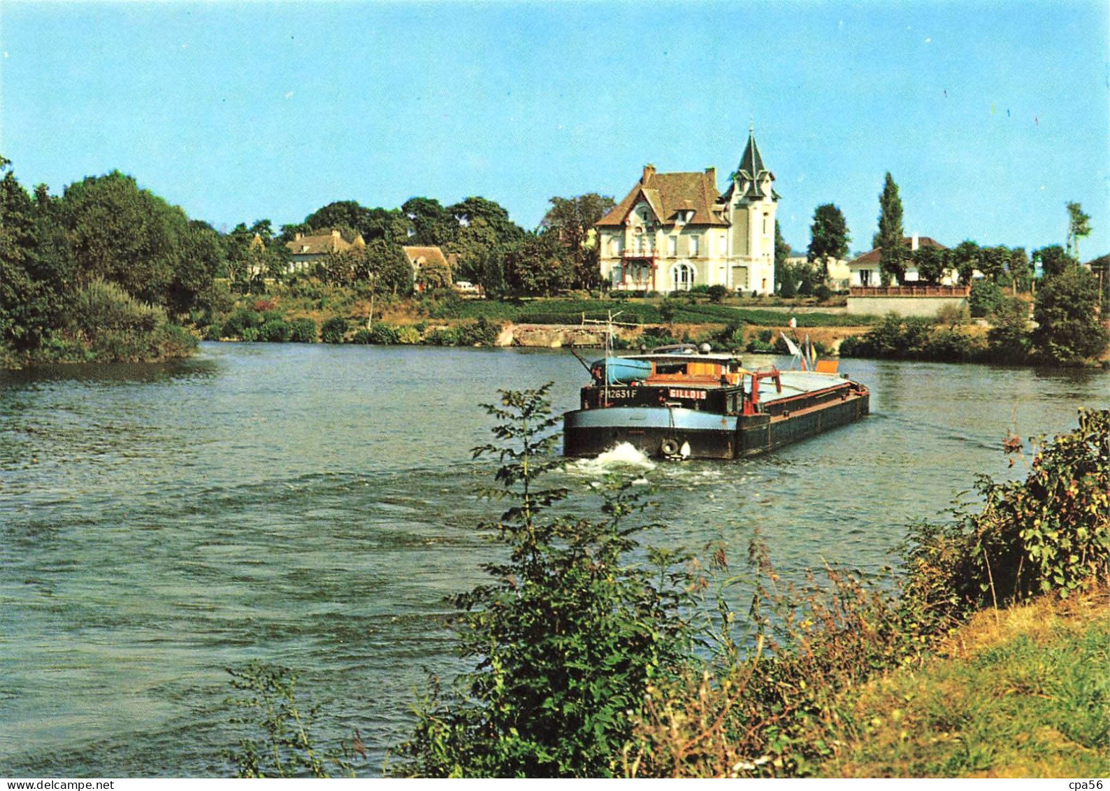 Un Lot De 3 Cartes Thème PÉNICHE - PONT Sur Yonne Et CONFLANS - Embarcaciones