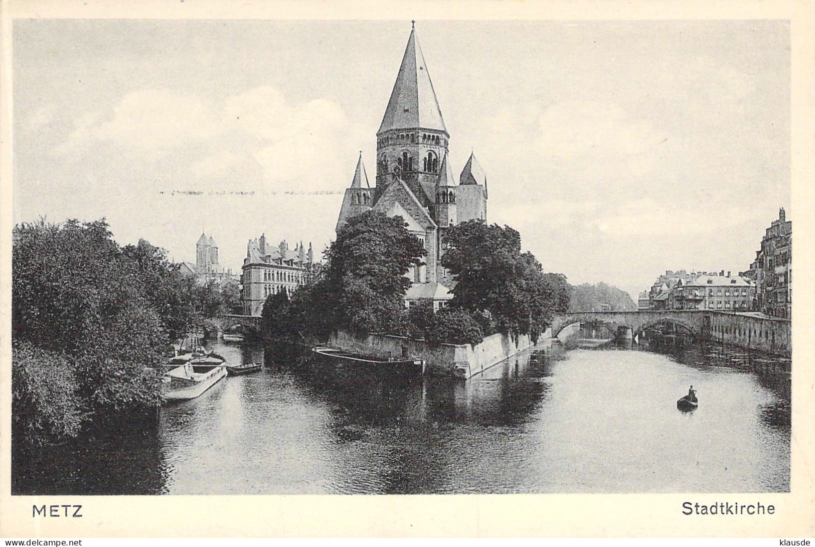 Metz - Stadtkirche Blanc - Lothringen