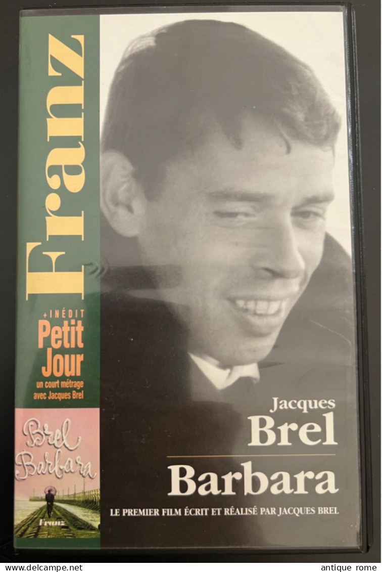 BREL_ 2 FILMS VHS RARESn FRANZ, LES ASSASSINS DE L'ORDRE En Parfait Etat + En CADEAU 1 Film Enregistré - Klassiekers