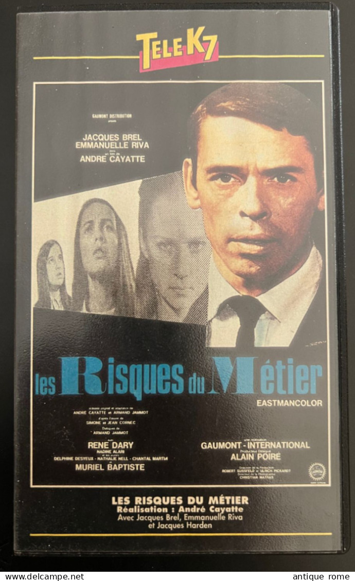 BREL_ 2 FILMS VHS RARESn FRANZ, LES ASSASSINS DE L'ORDRE En Parfait Etat + En CADEAU 1 Film Enregistré - Klassiker