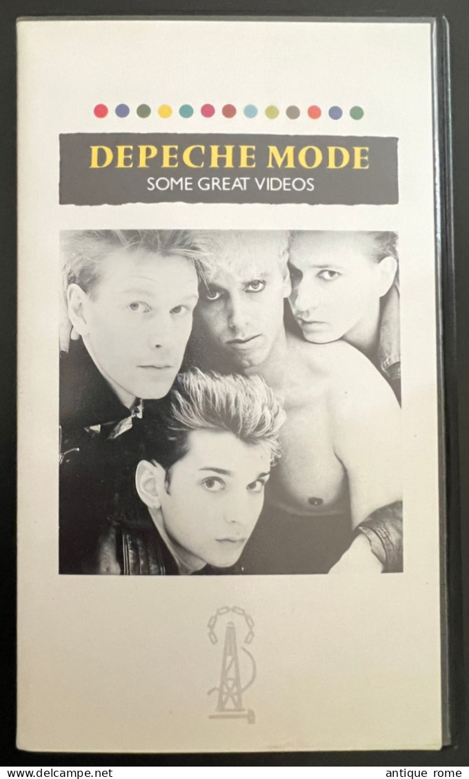 DEPECHE MODE (DM)_ 3 VHS RARES CONCERT/ CLIPS/ FILM En Parfait Etat - Conciertos Y Música