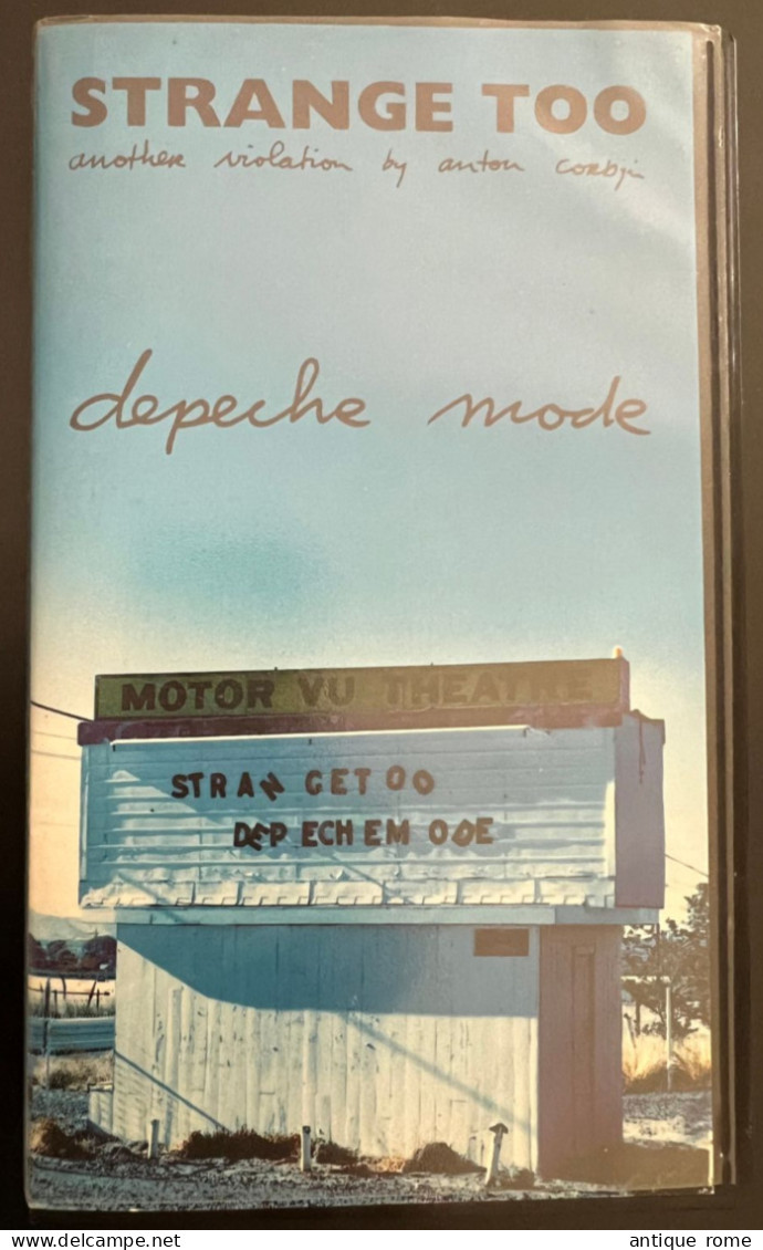 DEPECHE MODE (DM)_ 3 VHS RARES CONCERT/ CLIPS/ FILM En Parfait Etat - Concert Et Musique