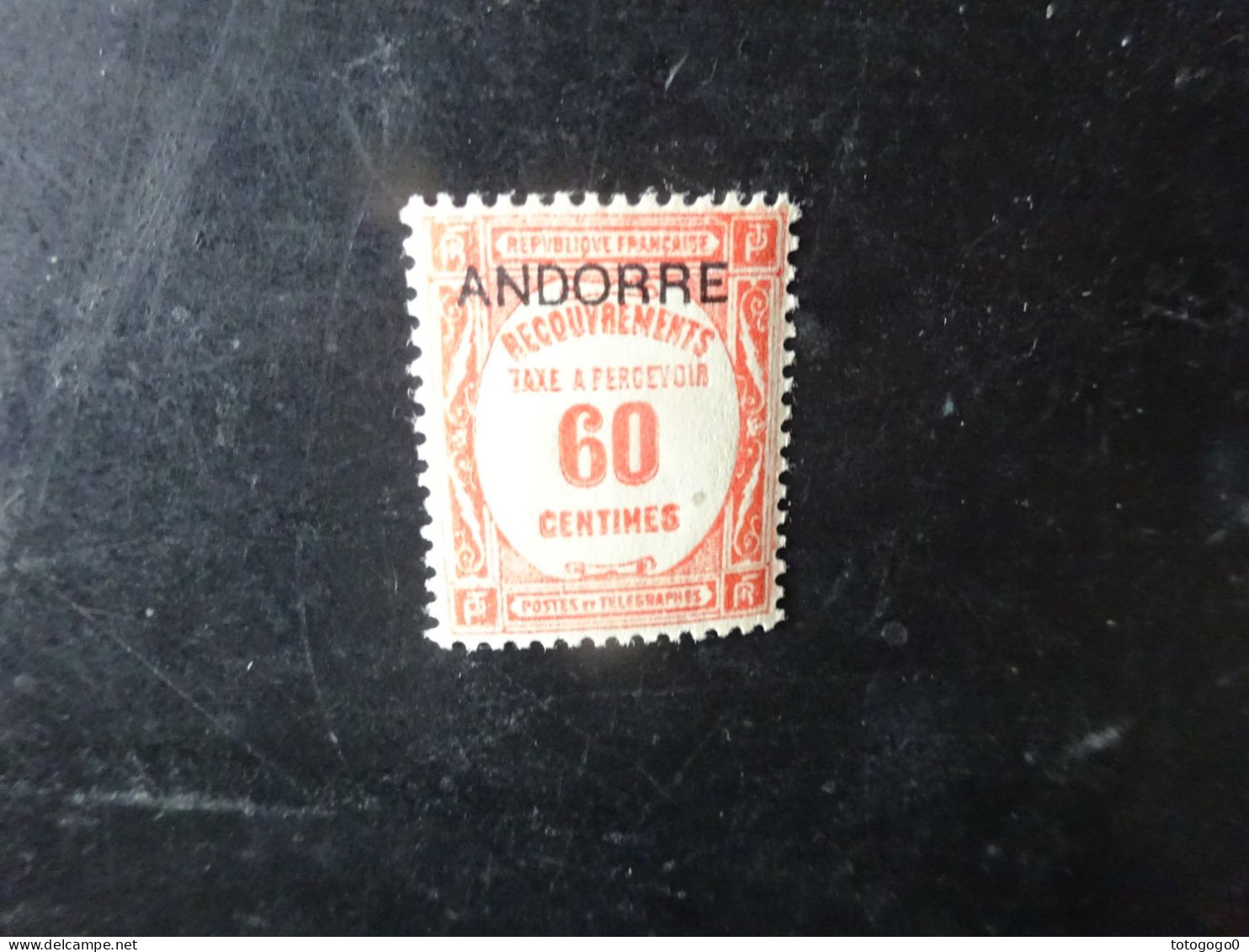 ANDORRE  TAXE N° 11    NEUF* - Unused Stamps