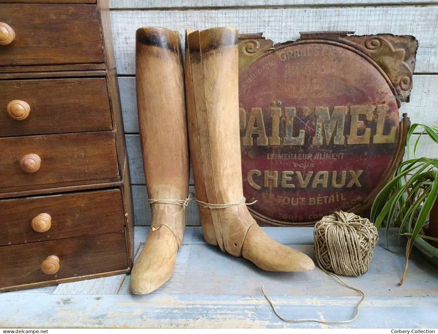 Anciens Embauchoirs De Bottes Bois - Autres & Non Classés