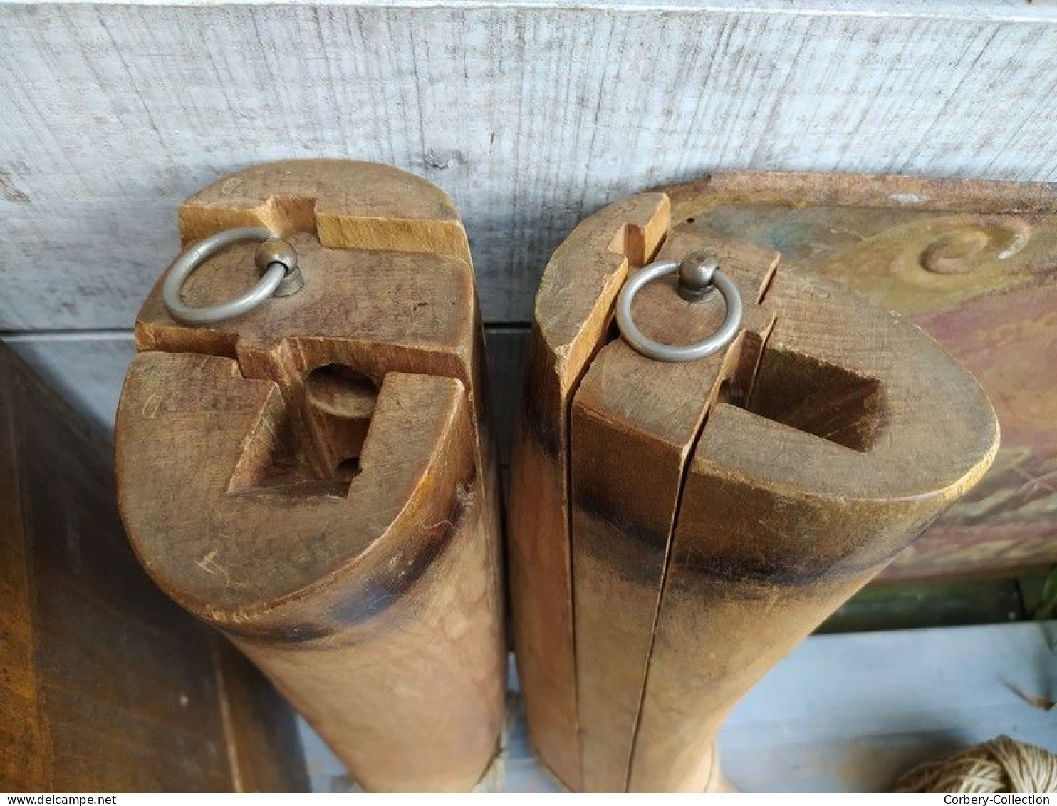 Anciens Embauchoirs de Bottes Bois