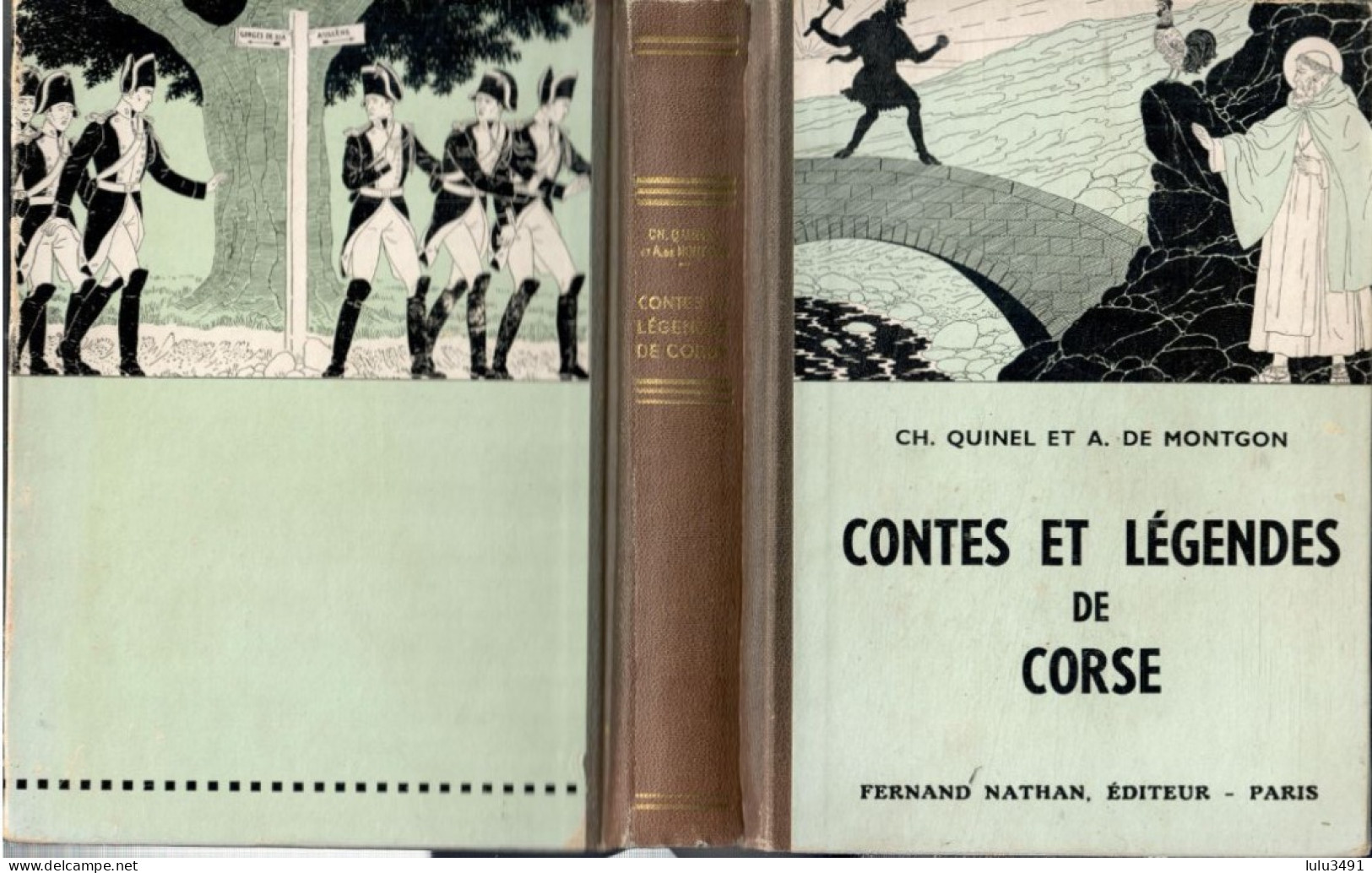 Editions FERNAND NATHAN - CONTES Et LEGENDES De CORSE ( 1951 ) - Cuentos