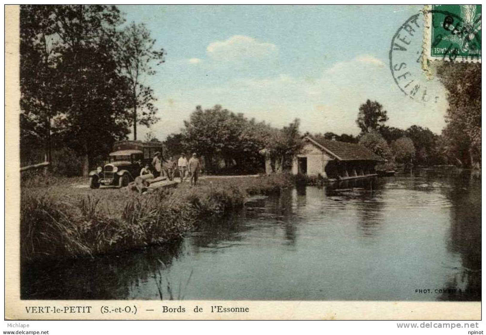 VERS LE PETIT BORDS DE L'ESSONNE  ANIMATION  TB ETAT - Vert-le-Petit