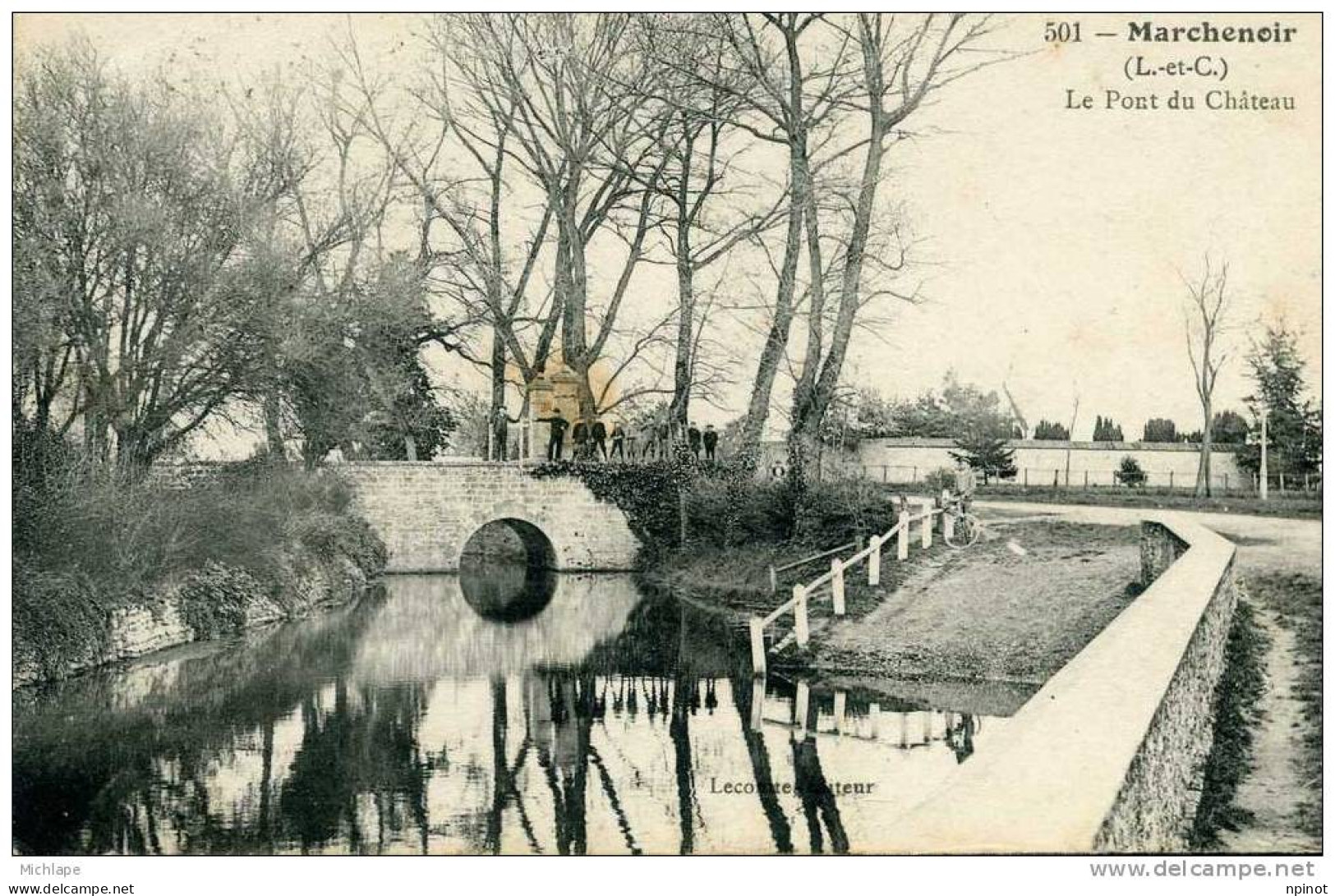 CPA  41  MARCHENOIR  LE PONT DU CHATEAU   PARFAIT  ETAT - Marchenoir