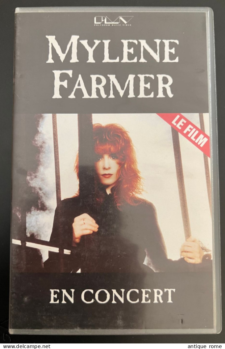 Myléne FARMER En Concert_ VHS Un Film De Laurent BOUTONNAT 1990 En Parfait Etat - Konzerte & Musik