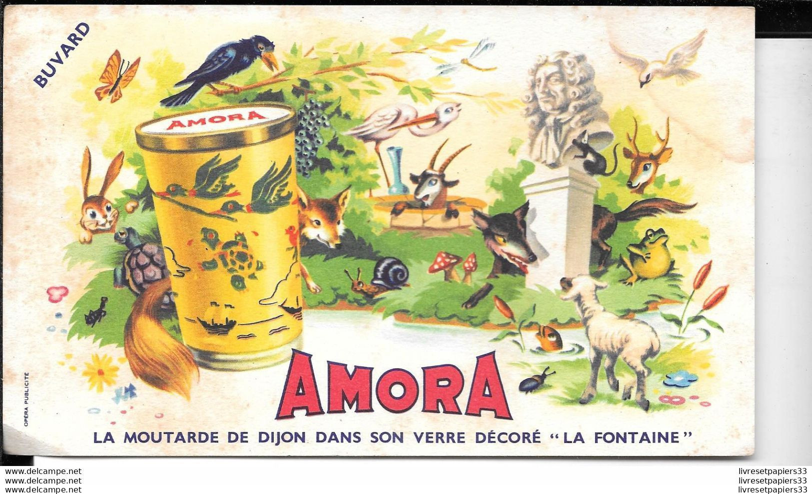 BUVARD AMORA - Moutardes