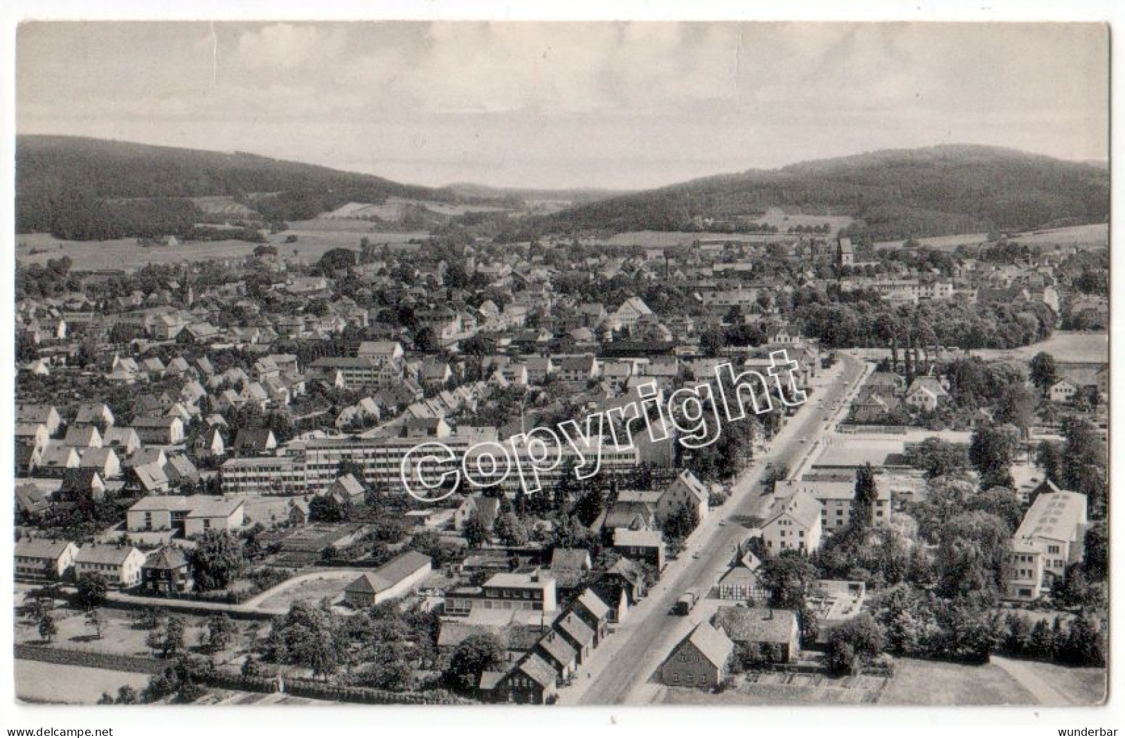 Halle I. Westfalen  1966  Luftbild  (x1093) - Halle I. Westf.