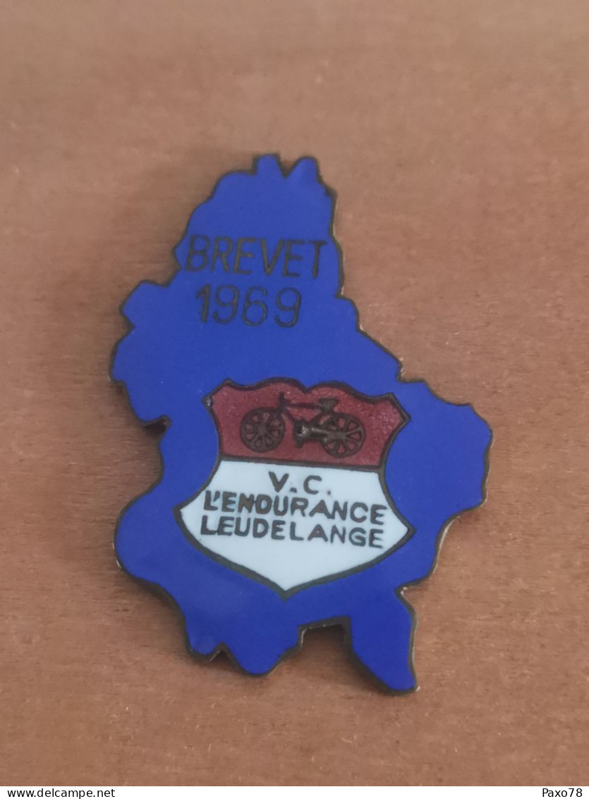 Luxembourg Médaille, Cyclisme, Brevet 1969, V. C. L'endurance Leudelange - Andere & Zonder Classificatie