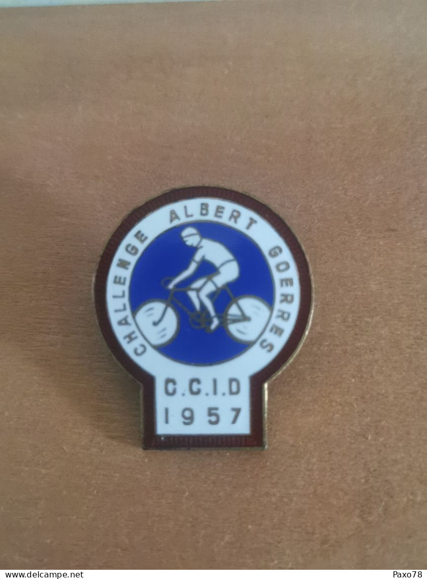 Luxembourg Médaille, Cyclisme, Challenge Albert Goerres CCID 1957 - Sonstige & Ohne Zuordnung