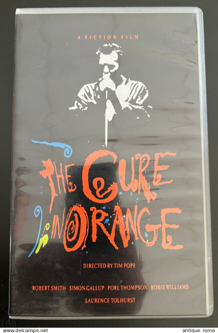 THE CURE_ Lot De 2 VHS RARES_ CONCERT In ORANGE 1987/ Concert SHOW 1993 ...en Parfait Etat - Concert Et Musique