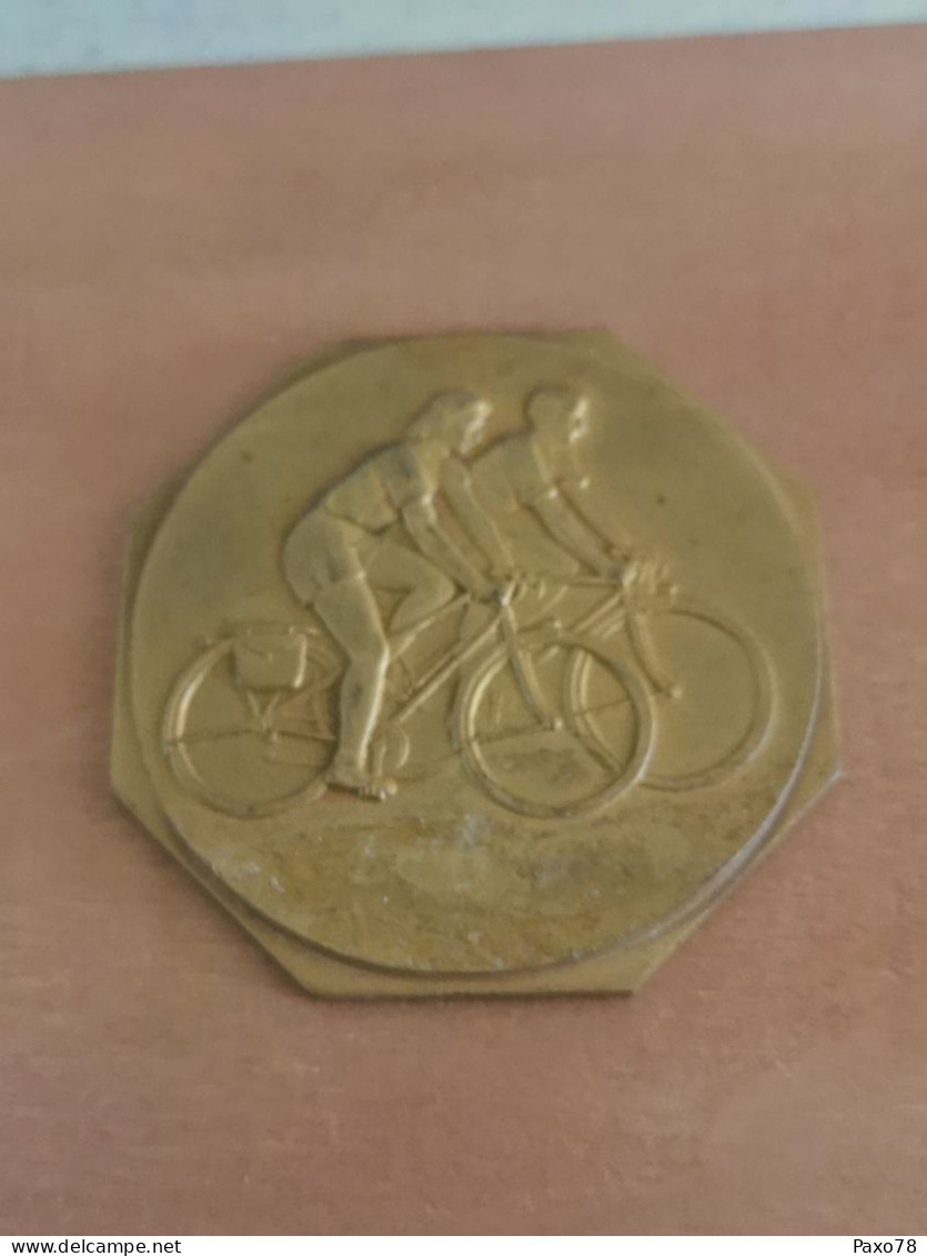 Luxembourg Médaille, Cyclisme, FSCL, 1er Challenge François Schaack 1956-57-58-59 - Andere & Zonder Classificatie