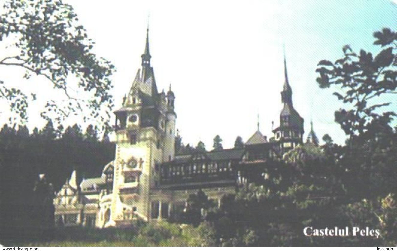 Romania:Used Phonecard, Romtelecom, 50000 Lei, Peles Castle - Landscapes