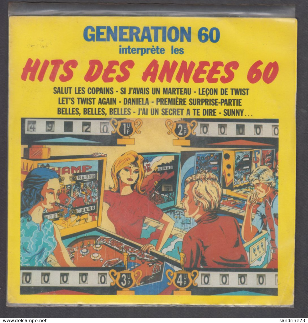 Disque Vinyle 45t - Génération 60 - Hits Des Années 60 - Compilations