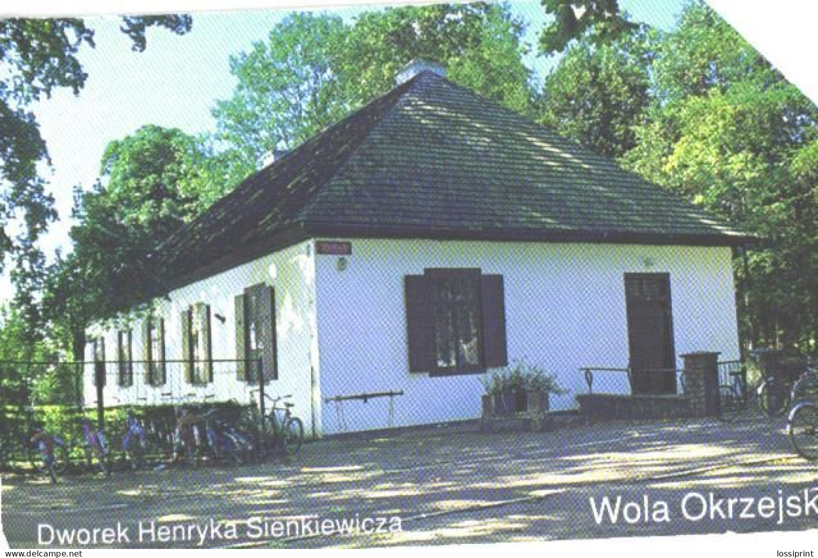 Poland:Used Phonecard, Telekomunikacja Polska S.A., 25 Units, Henryka Sienkiewicza Building - Landscapes