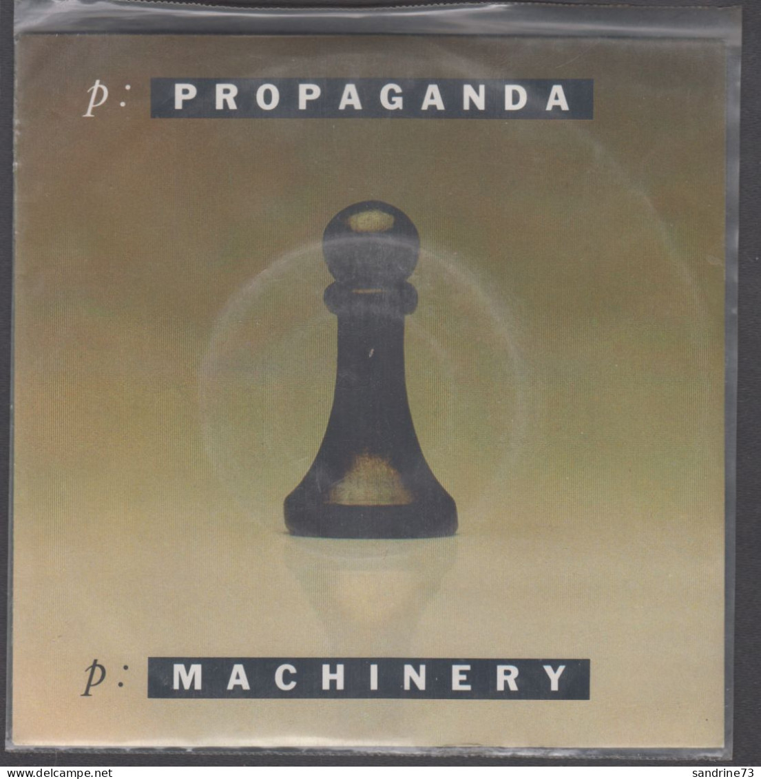 Disque Vinyle 45t - Propaganda - Machinery - Dance, Techno En House