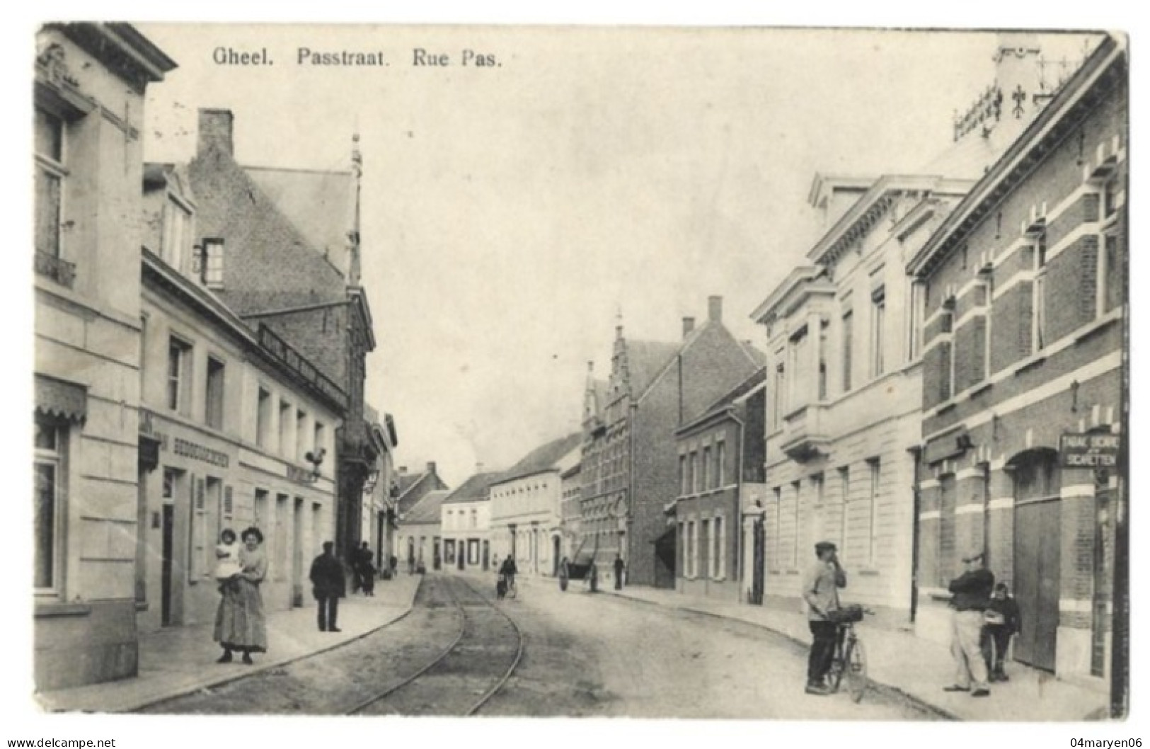 ***  GHEEL  ***   -   Passtraat  /  Rue Pas   -    Zie / Voir Scan's - Geel