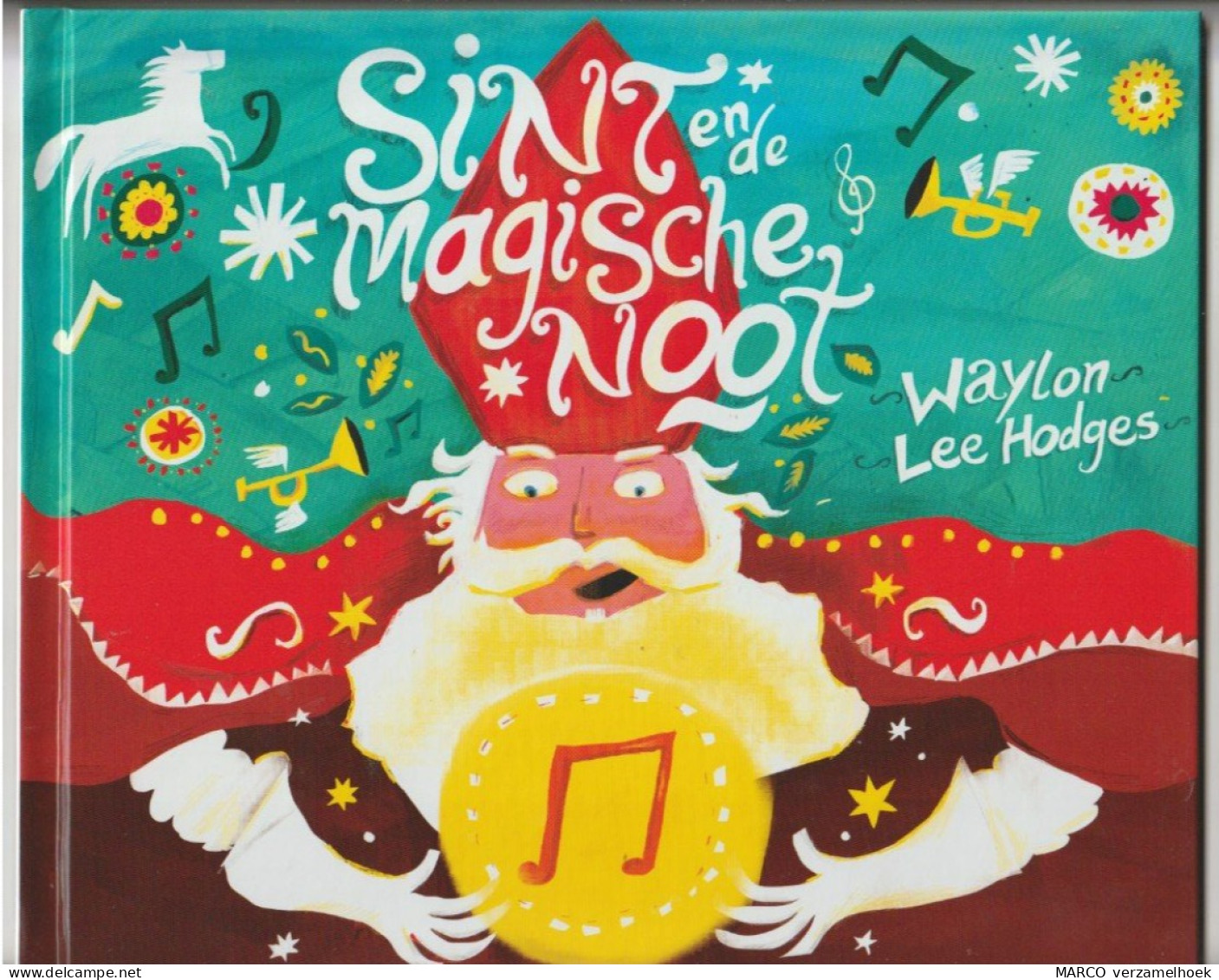 Sinterklaas Prentenboeken: Sint En De Magische Noot Waylon (Lee Hodges) 2021 - Kids