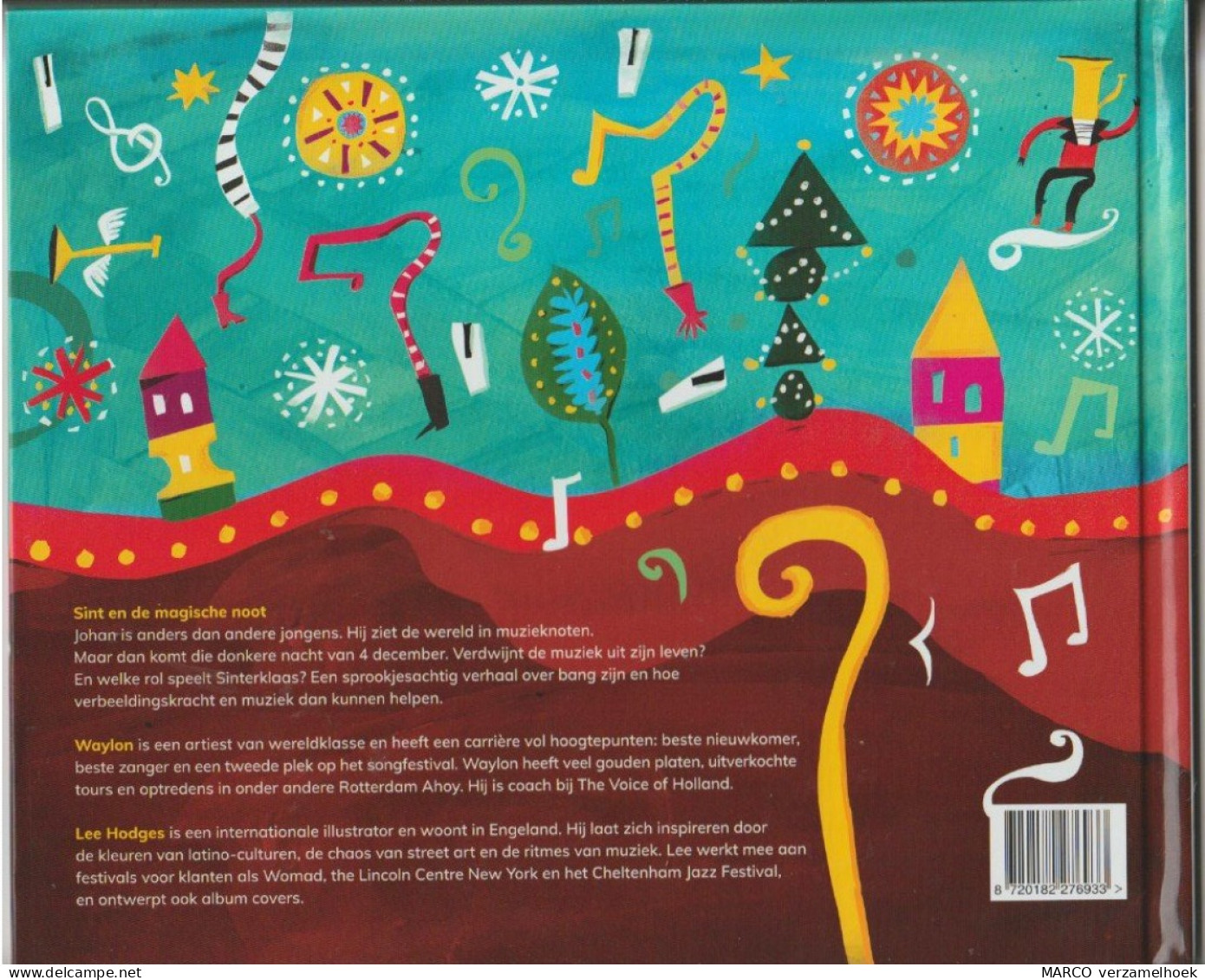 Sinterklaas Prentenboeken: Sint En De Magische Noot Waylon (Lee Hodges) 2021 - Kids