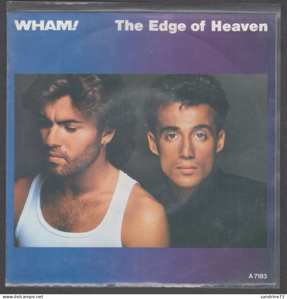 Disque Vinyle 45t - Wham ! - The Edge Of Heaven - Dance, Techno & House