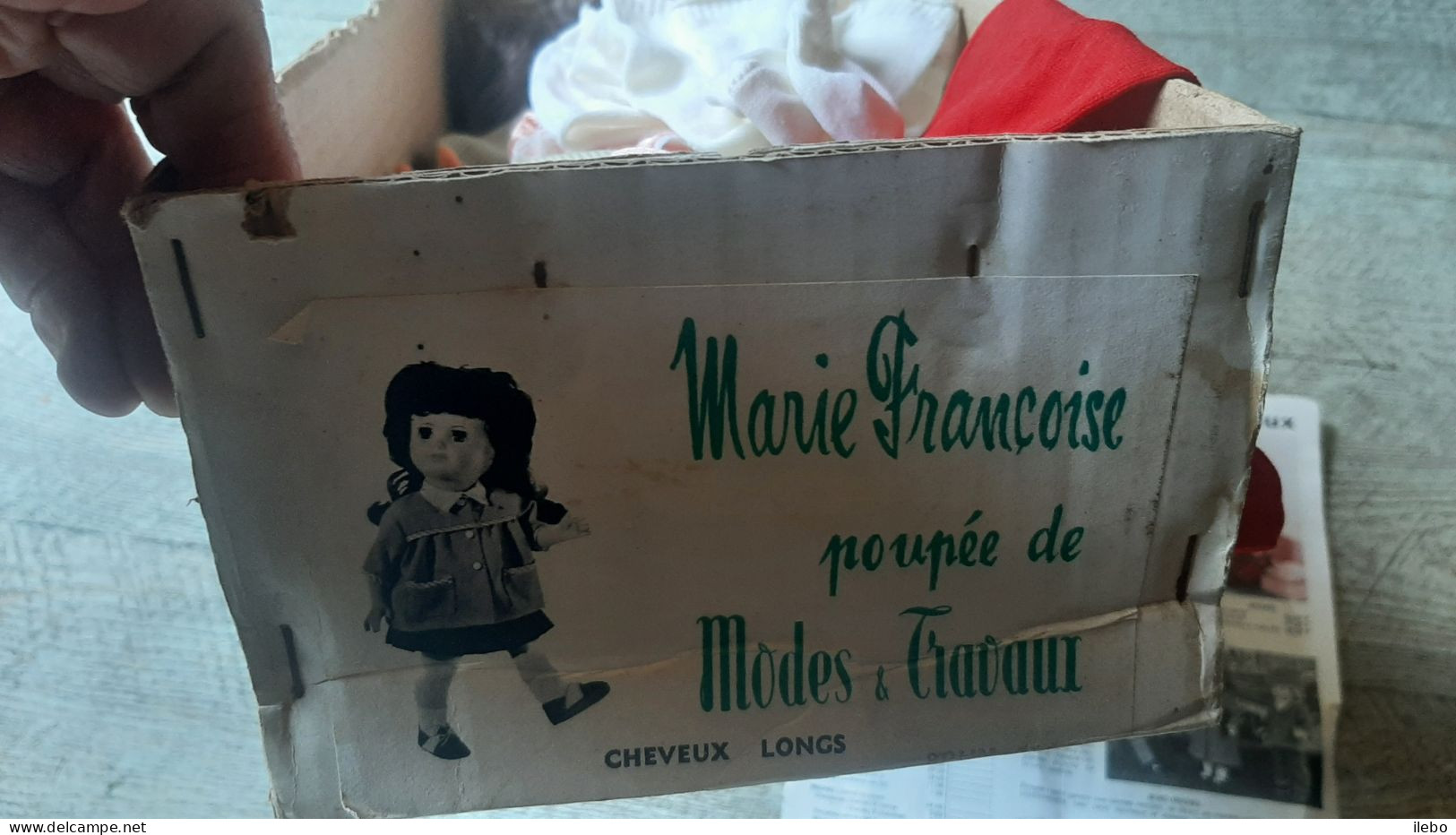 Poupée Marie Françoise De Modes Et Travaux  Dans Sa Boite Vêtements Fiche TBE - Dolls