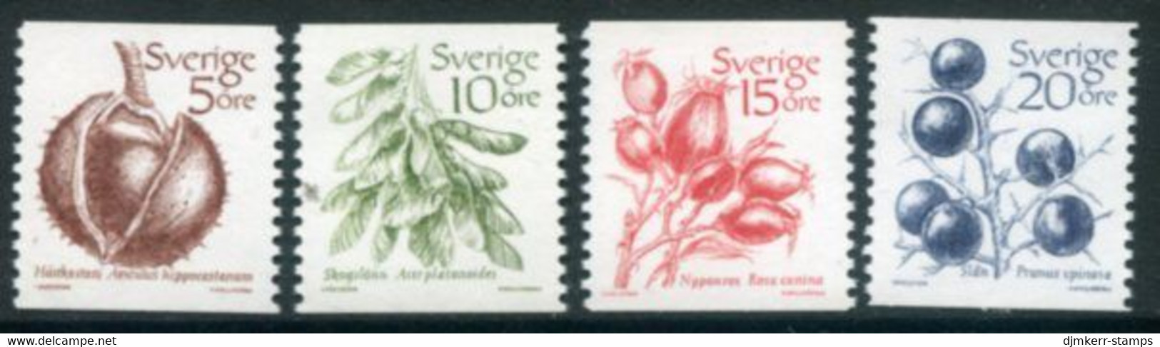 SWEDEN 1983 Definitive: Fruits MNH / **.  Michel 1219-22 - Ungebraucht