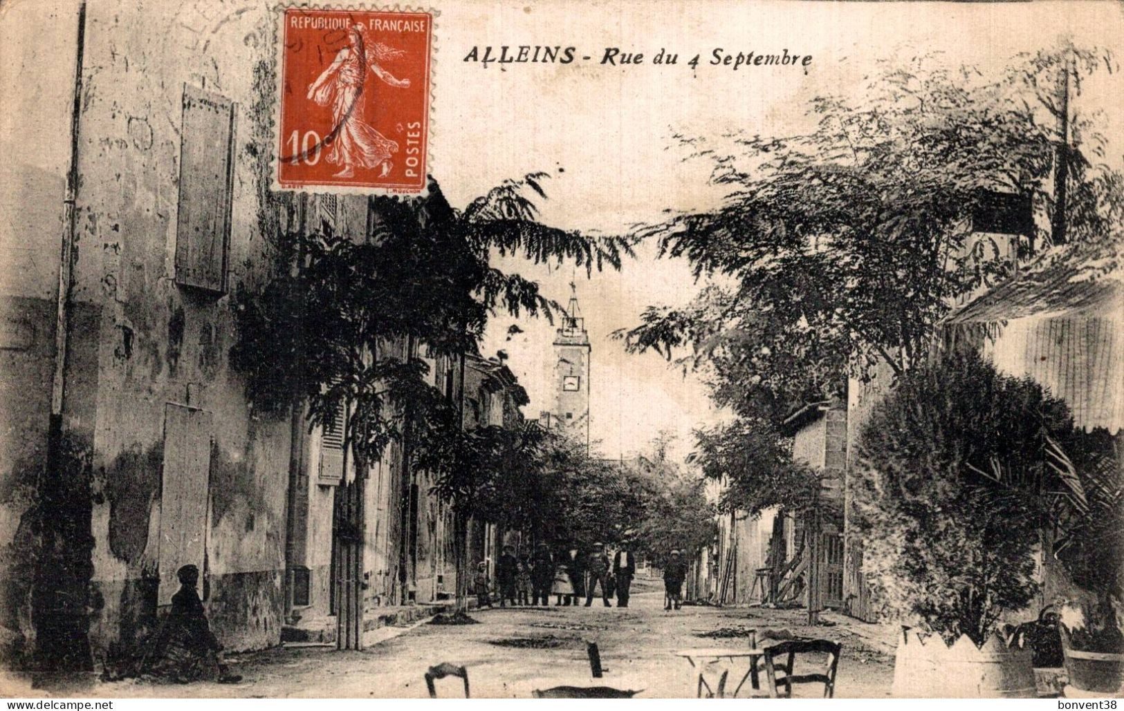 J2608 - ALLEINS - D13 - Rue Du 4 Septembre - Alleins