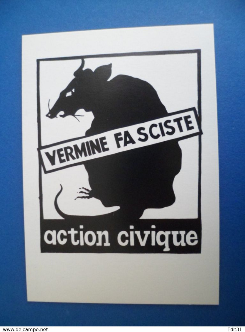 Série de 16 CP neuves des Affiches MAI 68 1968 De Gaulle Char CRS Revolution  Kohn Bendit  Agriculture militaire Police