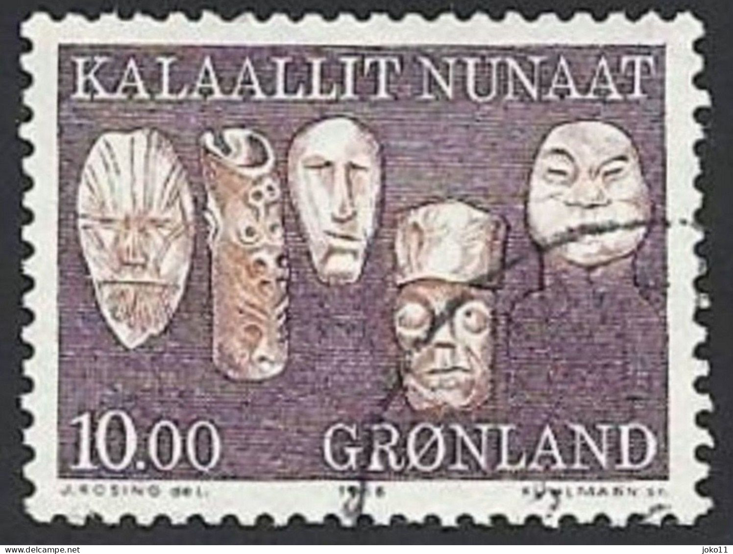 Grönland, 1988, Mi.-Nr. 188, Gestempelt - Gebruikt