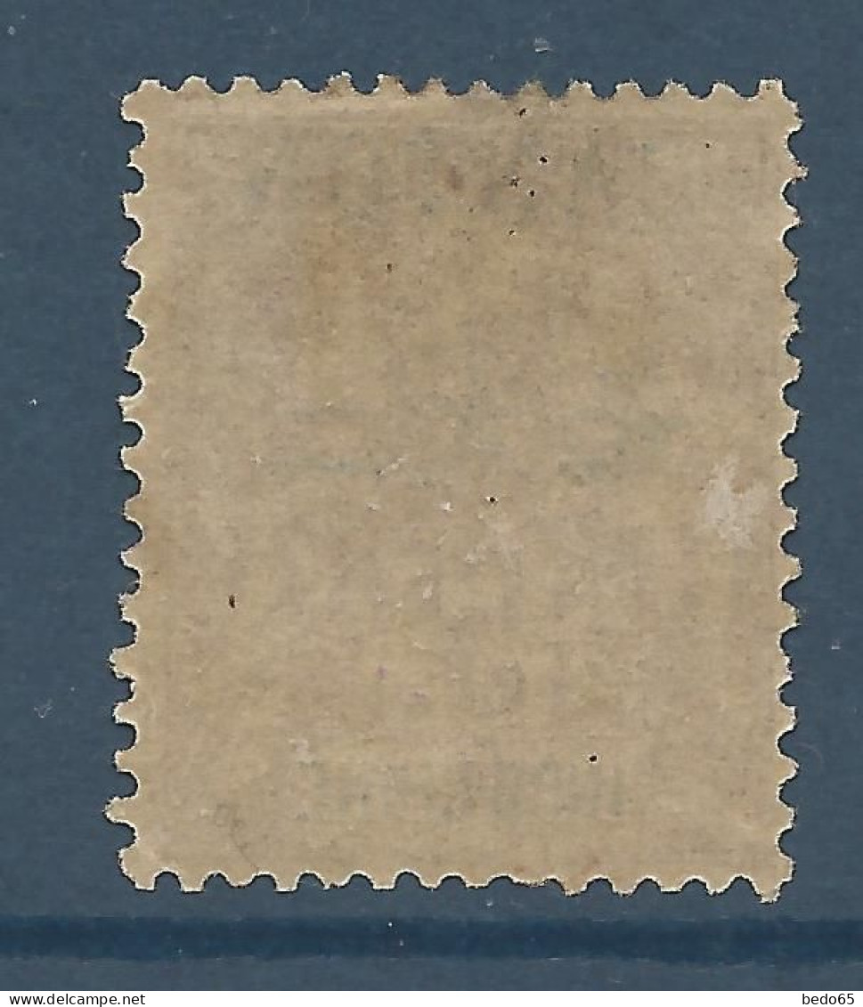 CANTON N° 32 Gom Coloniale Partiel NEUF* TRACE DE CHARNIERE Trèspeu De Gom / Hinge  / MH - Unused Stamps