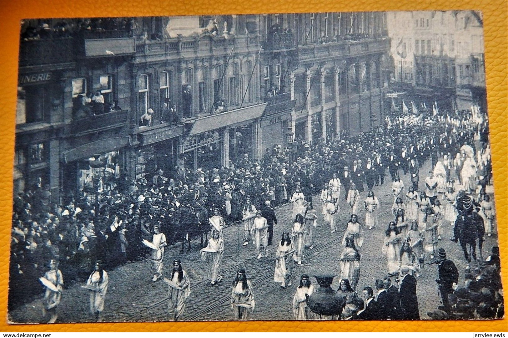 BRUXELLES - BRUSSEL - Procession De N. D. De La Paix - Le Groupe Des Anges  -  1921 - Feesten En Evenementen