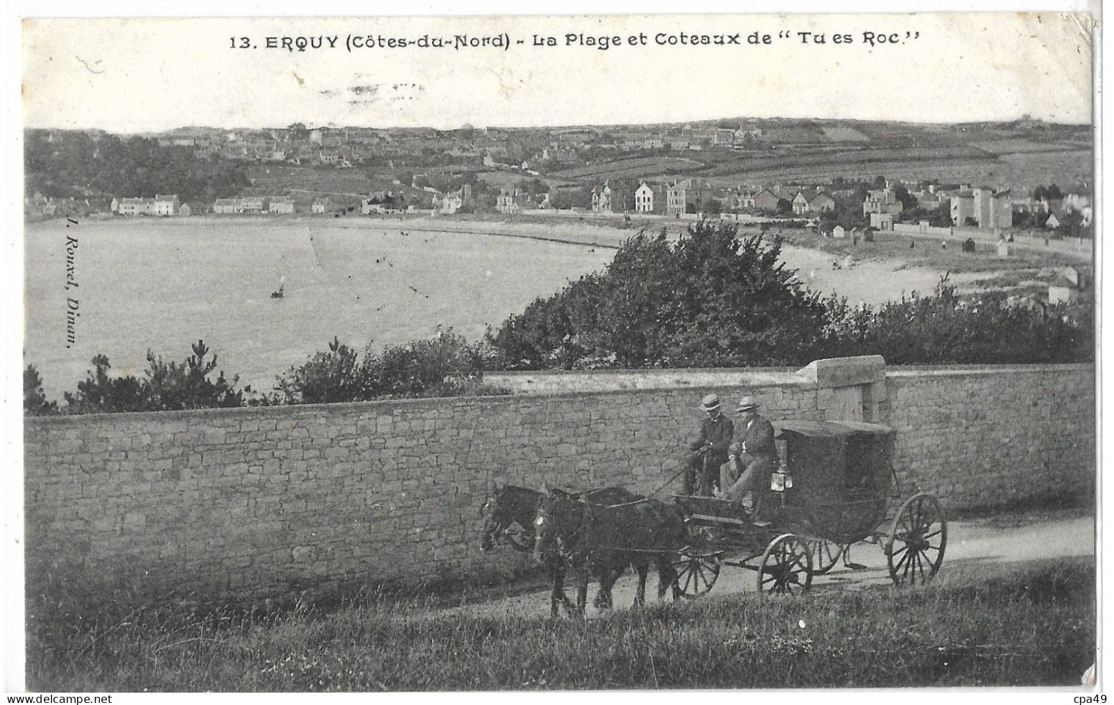 22    ERQUY  LA  PLAGE  ET  COTEAUX  DE  TU  ES  ROC - Erquy