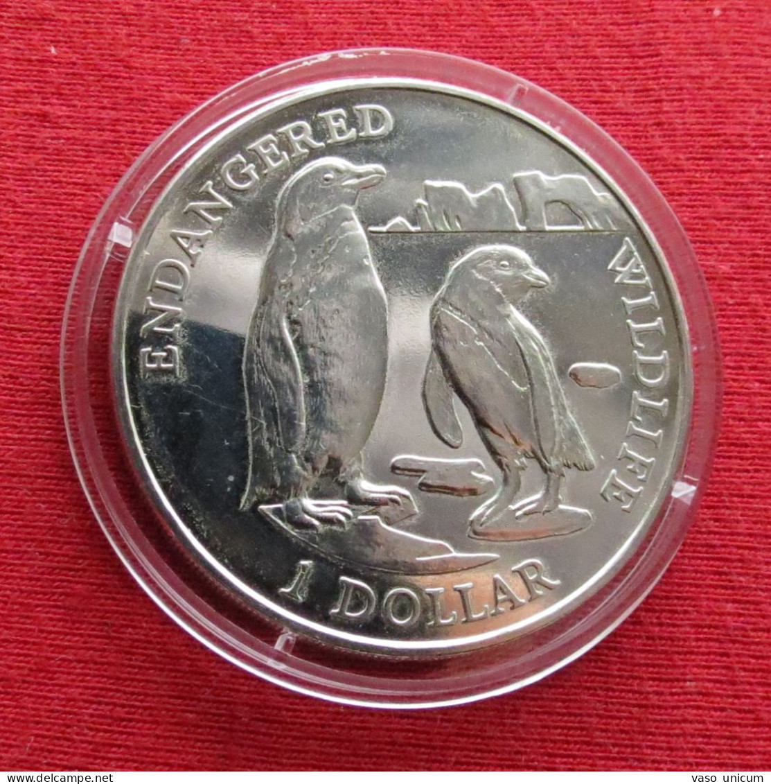 Cook Islands 1 $ 1996 Penguin - Cook Islands