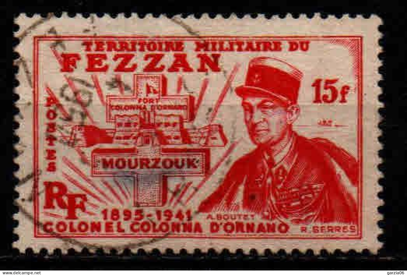 Fezzan  - 1949 - Col Colonna D' Ornano - N° 50 - Oblit - Used - Gebruikt