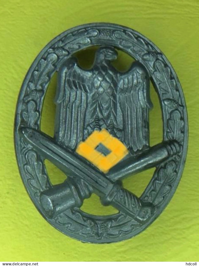 ALLEMAGNE - INSIGNE ASSAUT GÉNÉRAL 1940 Allgemeines Sturmabzeichen - Duitsland