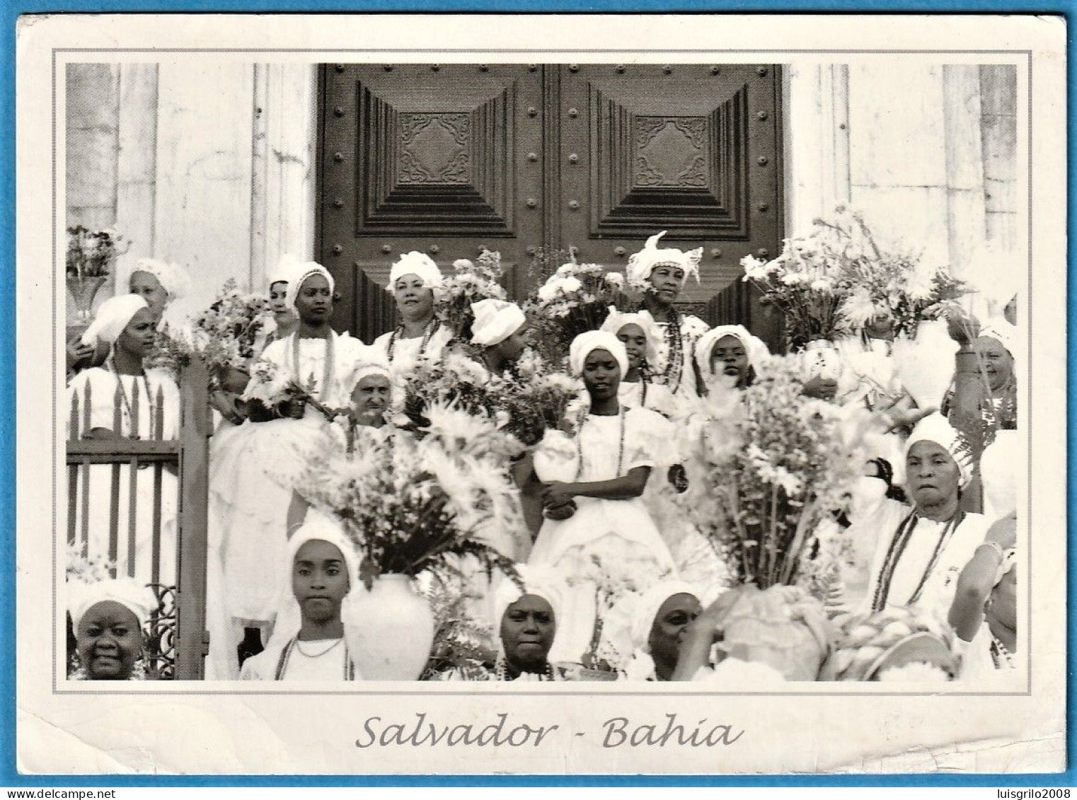 Salvador. Baía - Procissão De Baianas - Salvador De Bahia