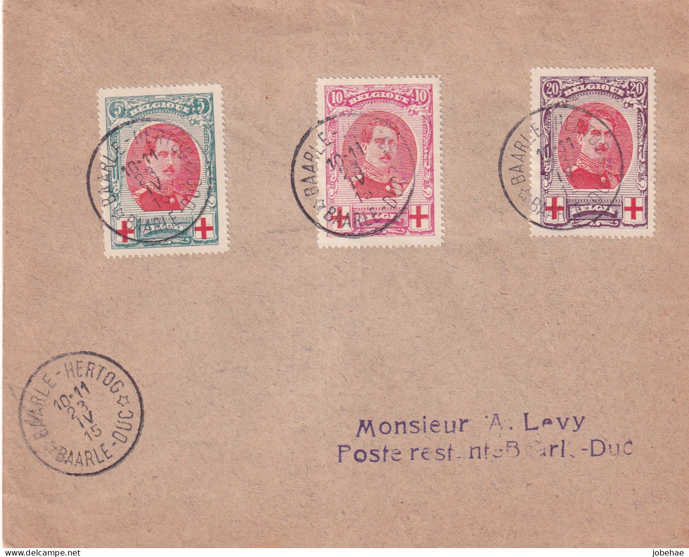 Belgie FDC YT° 132-134 - ....-1951