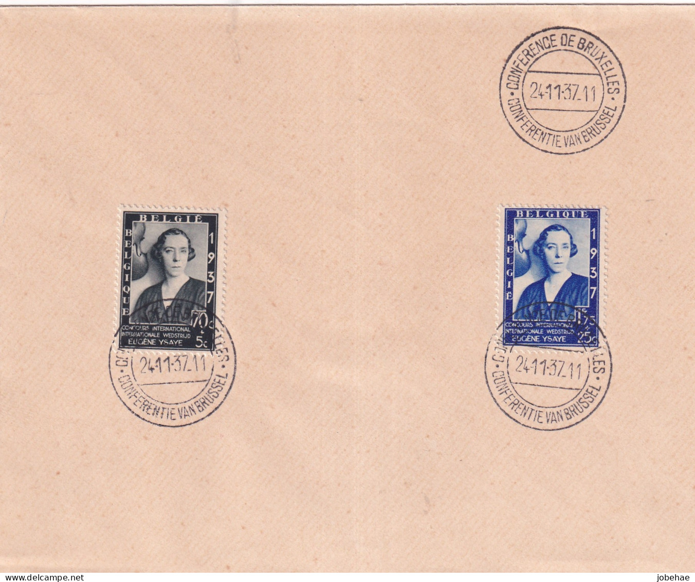 Belgie FDC YT° 456-457 - ....-1951