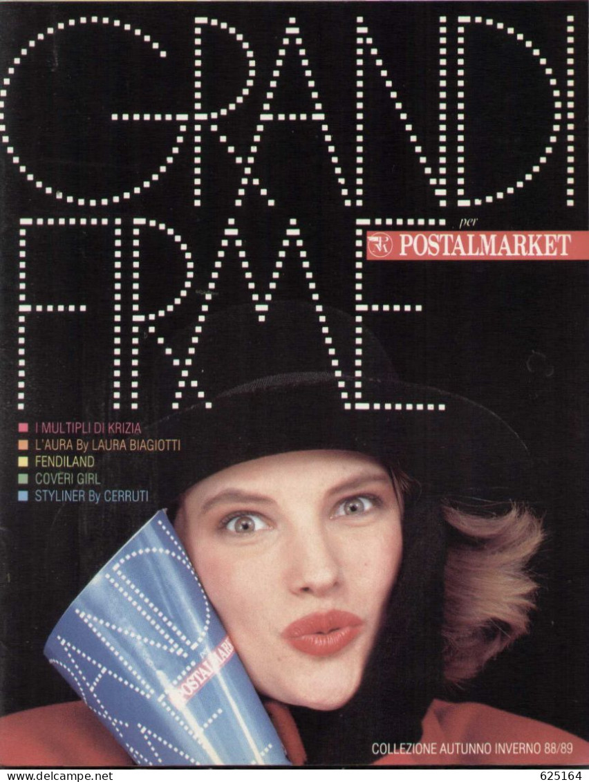 Magazine Postalmarket 1988/89 Autunno Inverno Grandi Firme - En Italien - Fashion