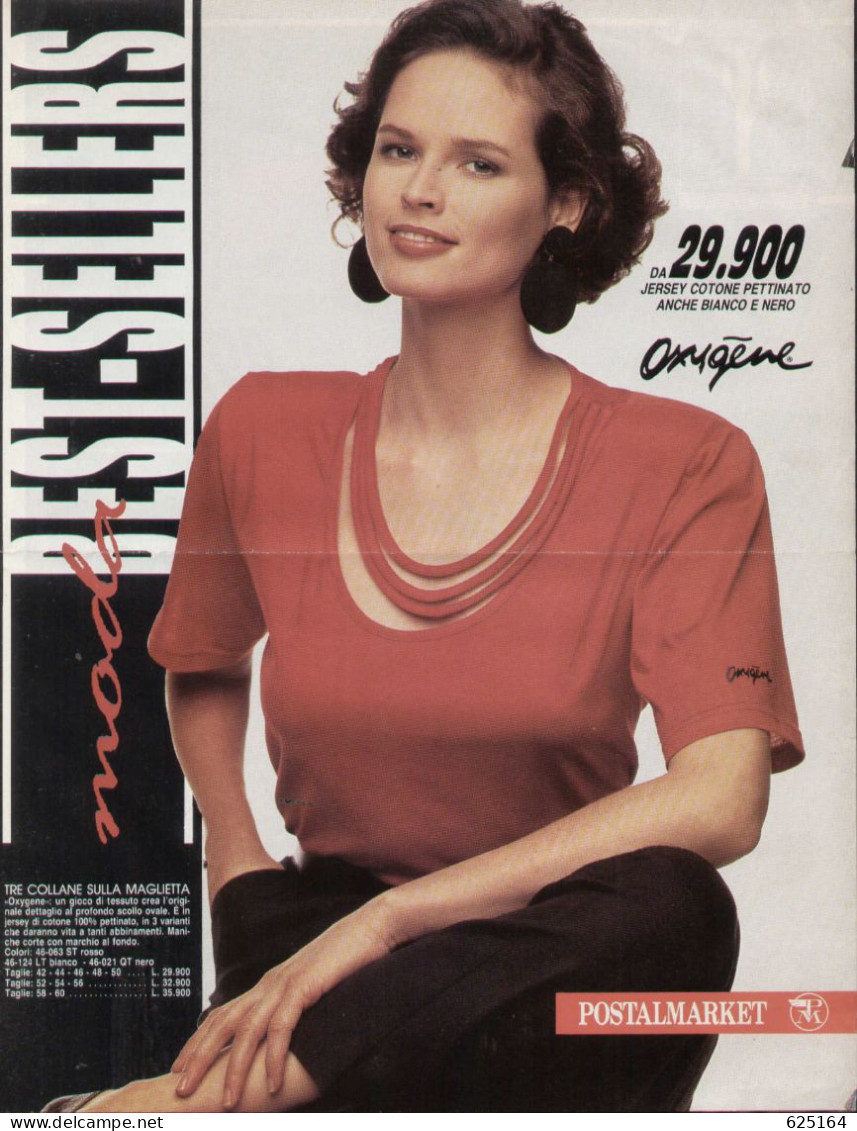 Magazine Postalmarket 1990s Moda Best Seller - En Italien - Fashion