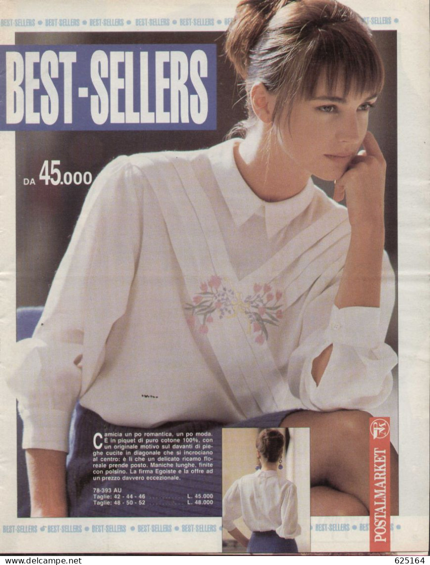 Magazine Postalmarket 1991/92 Autunno Inverno - Moda Best Sellers - En Italien - Fashion